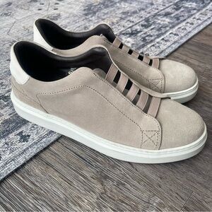 M by Bruno Magli | Salvador Suede Leather Slip On Sneaker Casual Contemporary